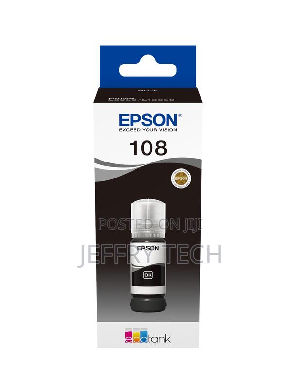 Epson 108 Black Ink - main view