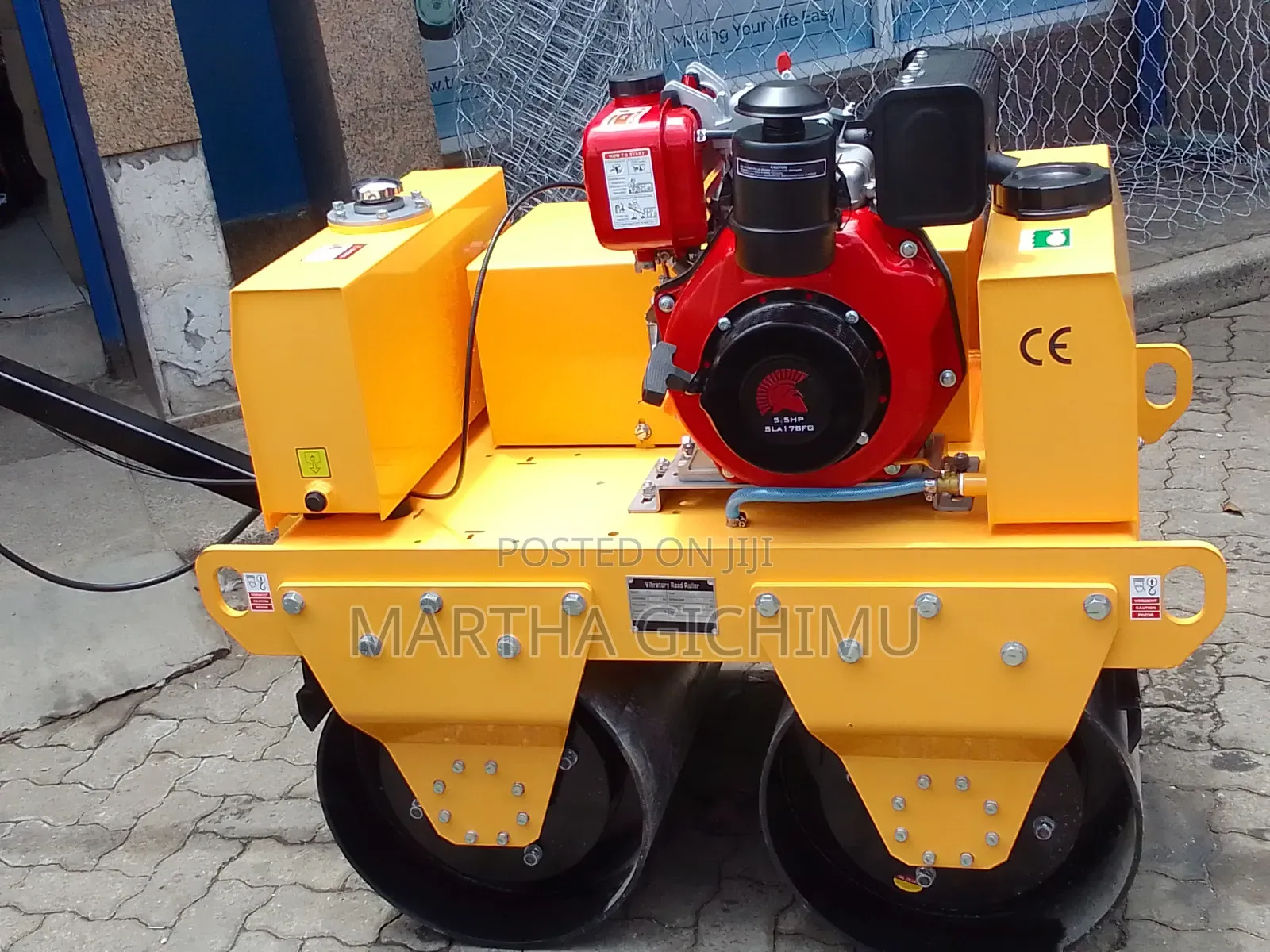Vibratory Road Roller (Spartan)550kgs