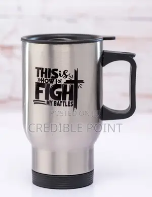 Thermal Mugs (Silver White)