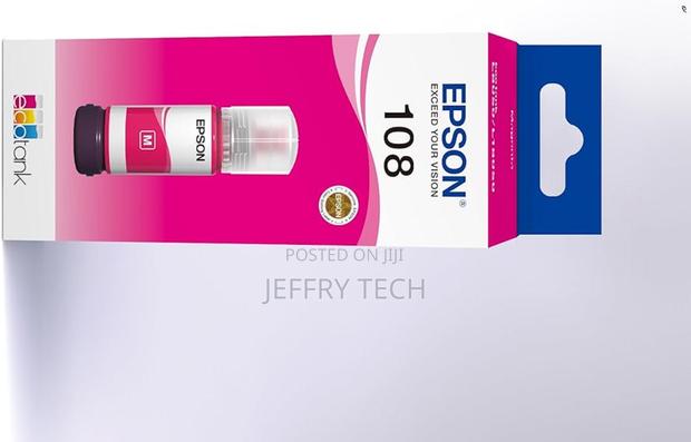 Epson 108 Ecotank Magenta Ink Bottle