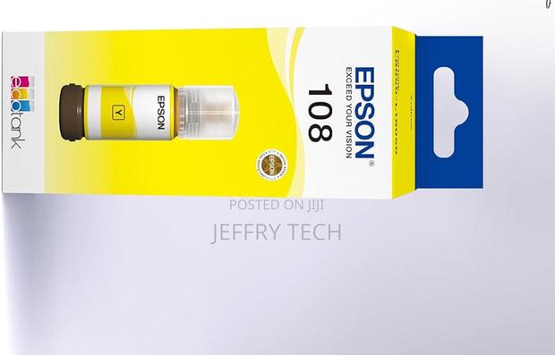 Epson 108 Ecotank Yellow Ink Bottle