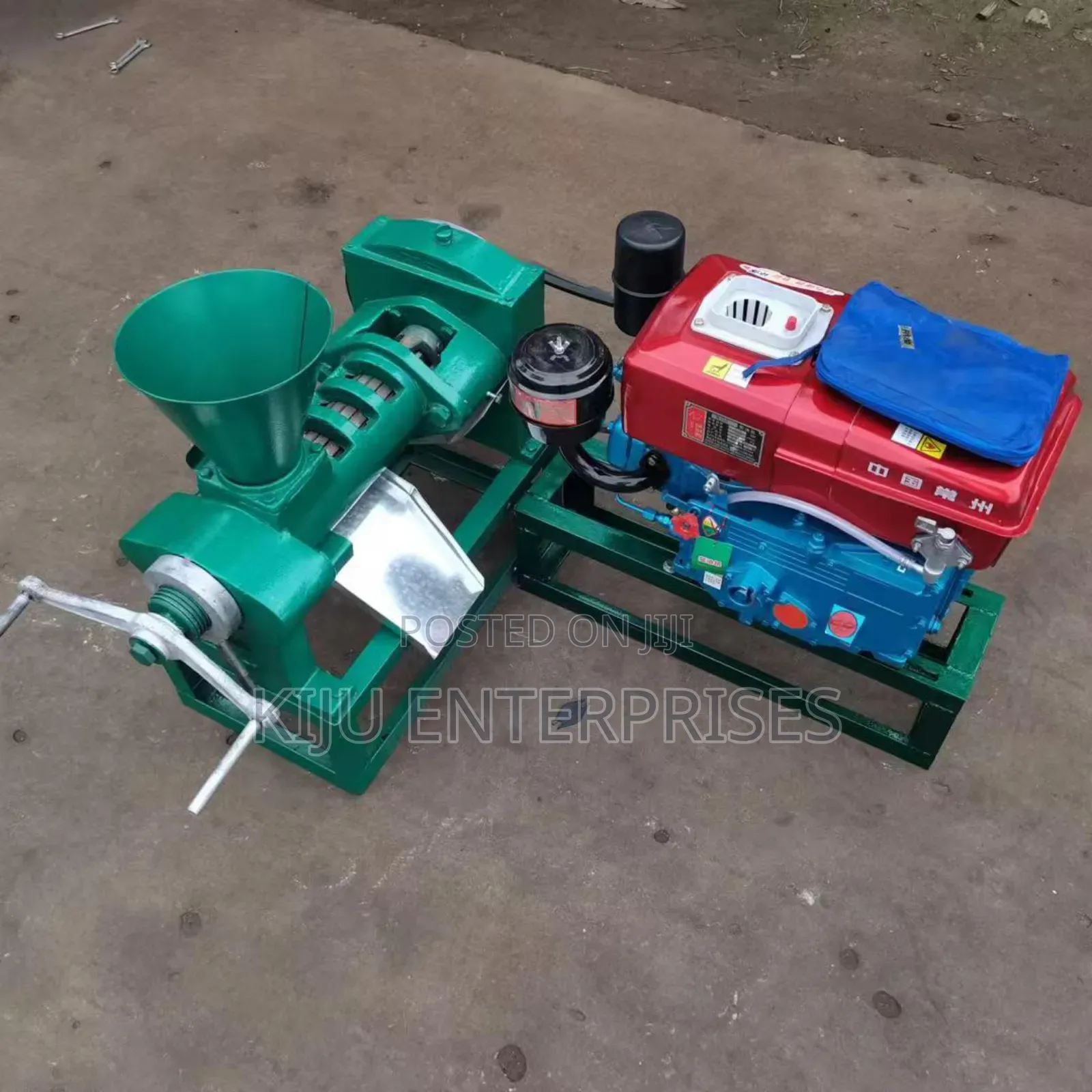 Diesel Powered Oil Pressing Machine