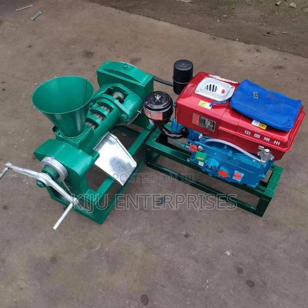 Diesel Powered Oil Pressing Machine