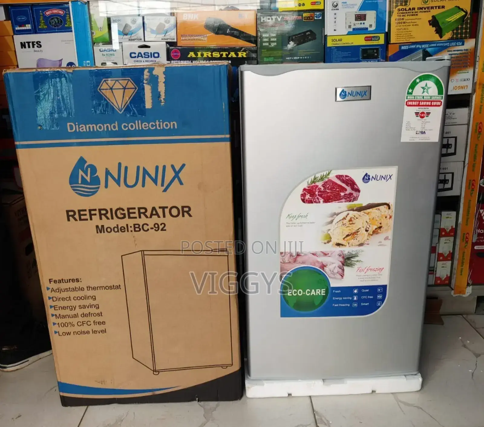 *Nunix Fridge 92 Litres Single Door Available .