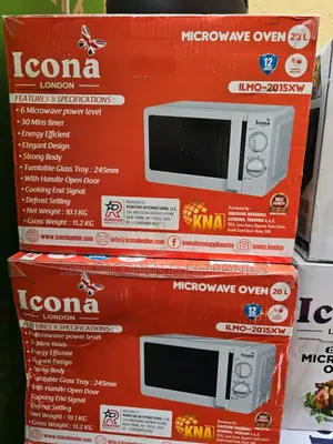20 Litres Icona Manual Microwave