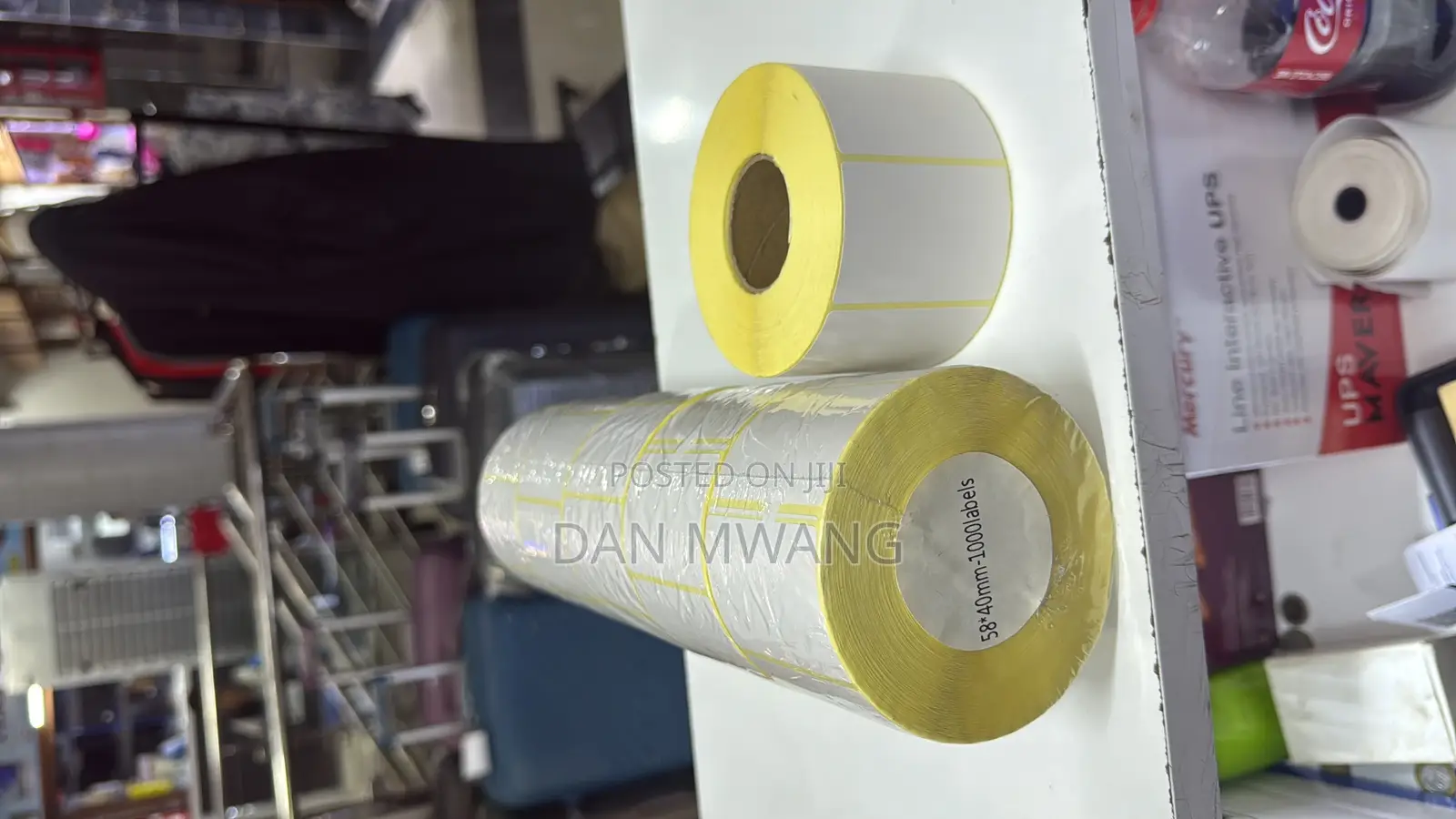 58 by 40 Label Rolls