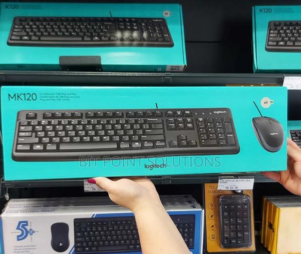 Logitech Mk120 Usb Keyboard// Logitech Mk120 Corded Keyboard - thumbnail 3