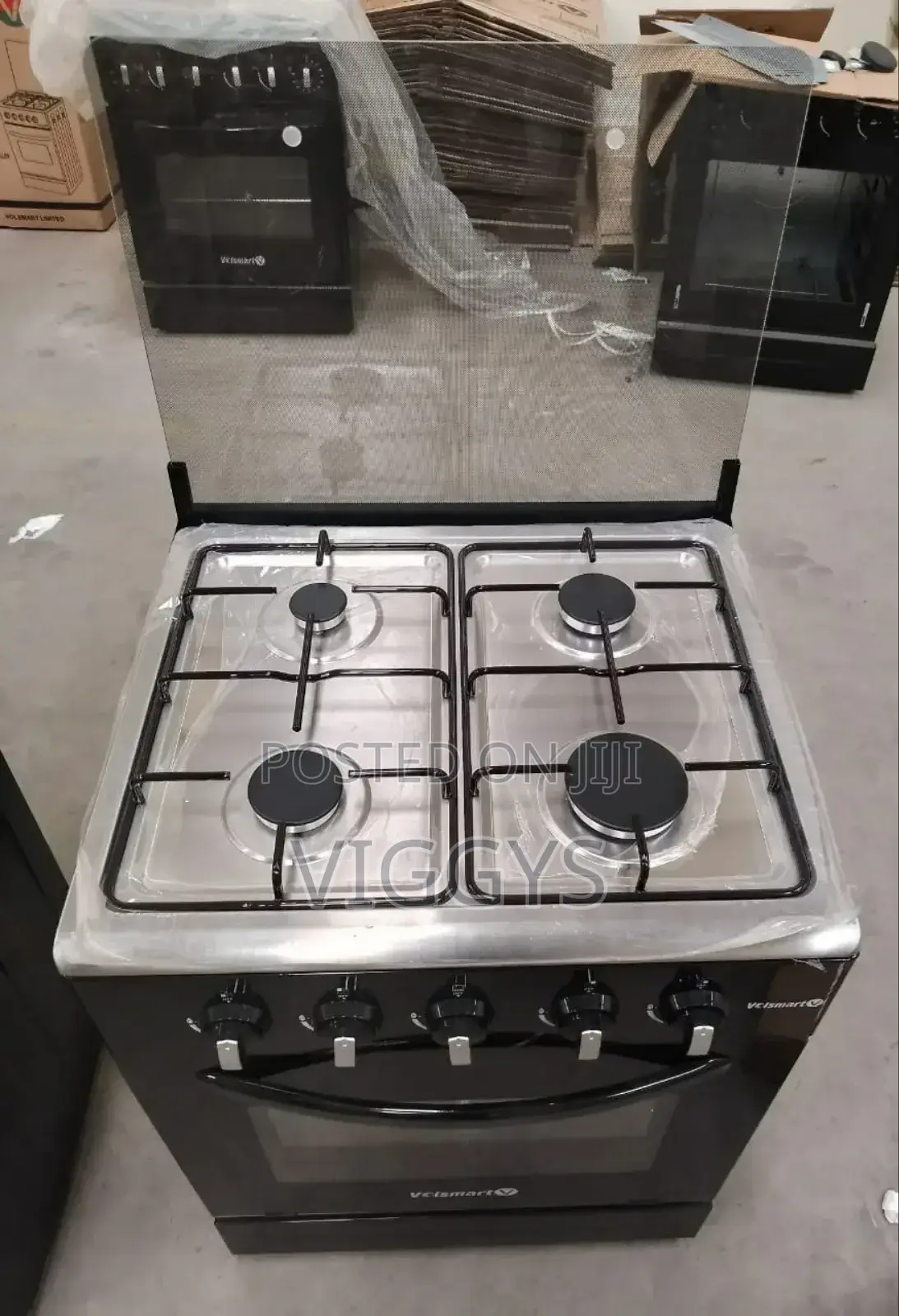 Volsmart 60 by 60 Full Gas Jet Standing Cooker N 