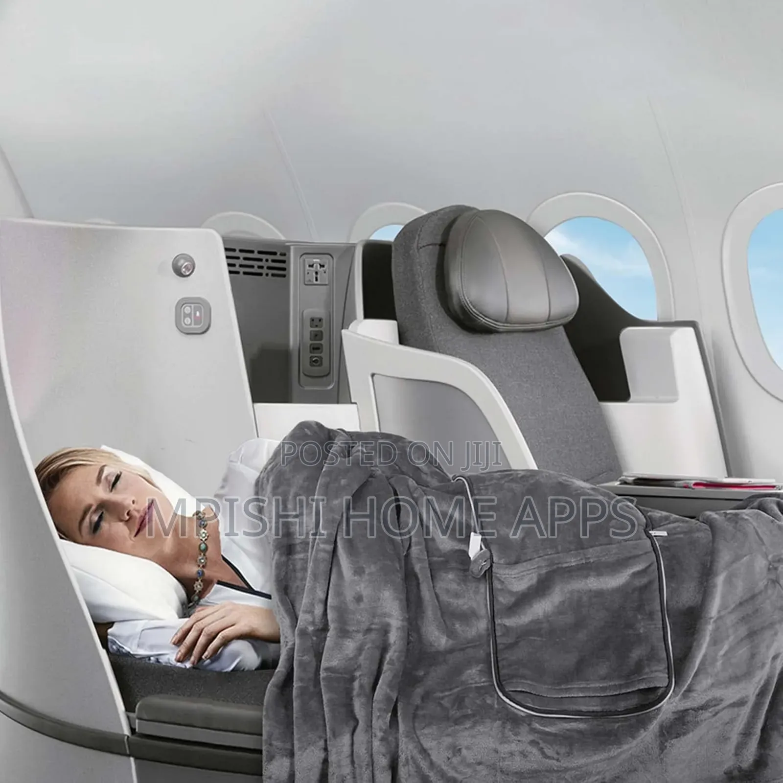 Travel Fleece Blanket 180×140cm