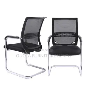 Office Chairs:Office Mesh Mid Back Meeting Room Low Chair