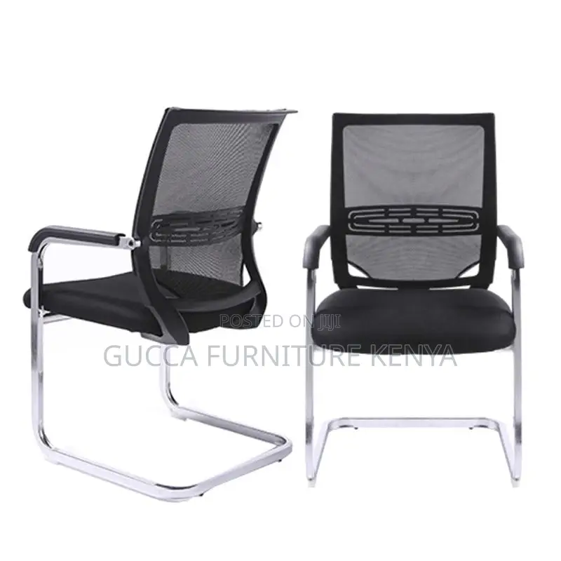 Office Chairs:Office Mesh Mid Back Meeting Room Low Chair