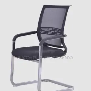 Office Chairs:Office Mesh Mid Back Meeting Room Low Chair