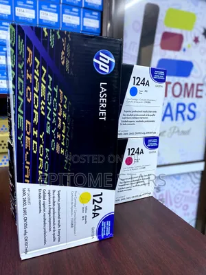 Amazing Hp 124a Original Laserjet Toner Cartridges