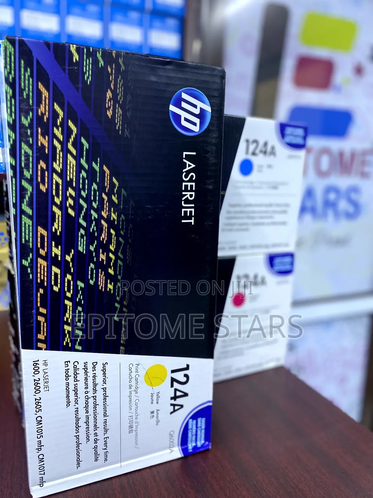 Astonishing Hp 124a Original Laserjet Toner Cartridges