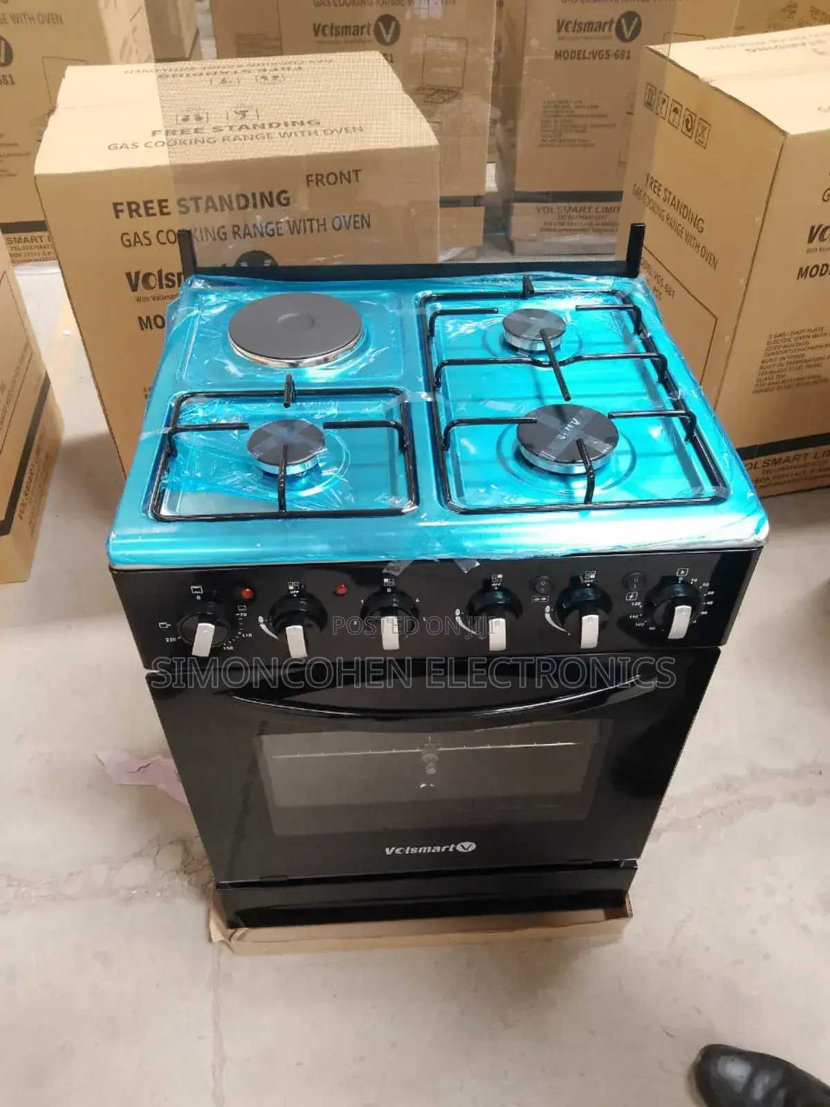 Volsmart 60*60 Jet 3g+1e Standing Cooker