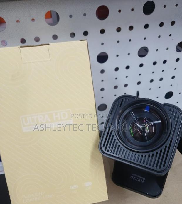 1080p Bluetooth Android Hy320 Pro Portable Projector - thumbnail 2