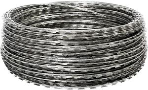 Fencing 450mm Barbed Razor Coiled Wire 10mts - main view