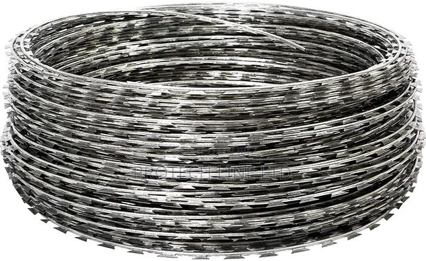 Fencing 450mm Barbed Razor Coiled Wire 10mts