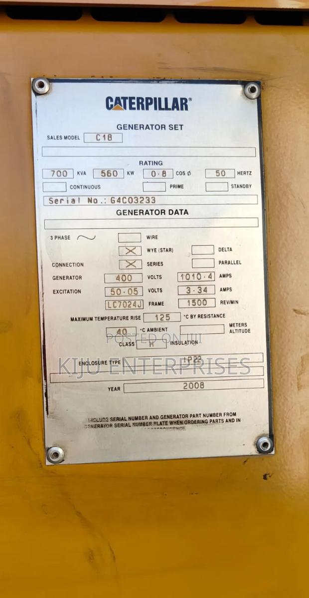Genset Cat 700kva - thumbnail 2