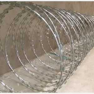 Fencing 450mm Barbed Razor Coiled Wire 10mts