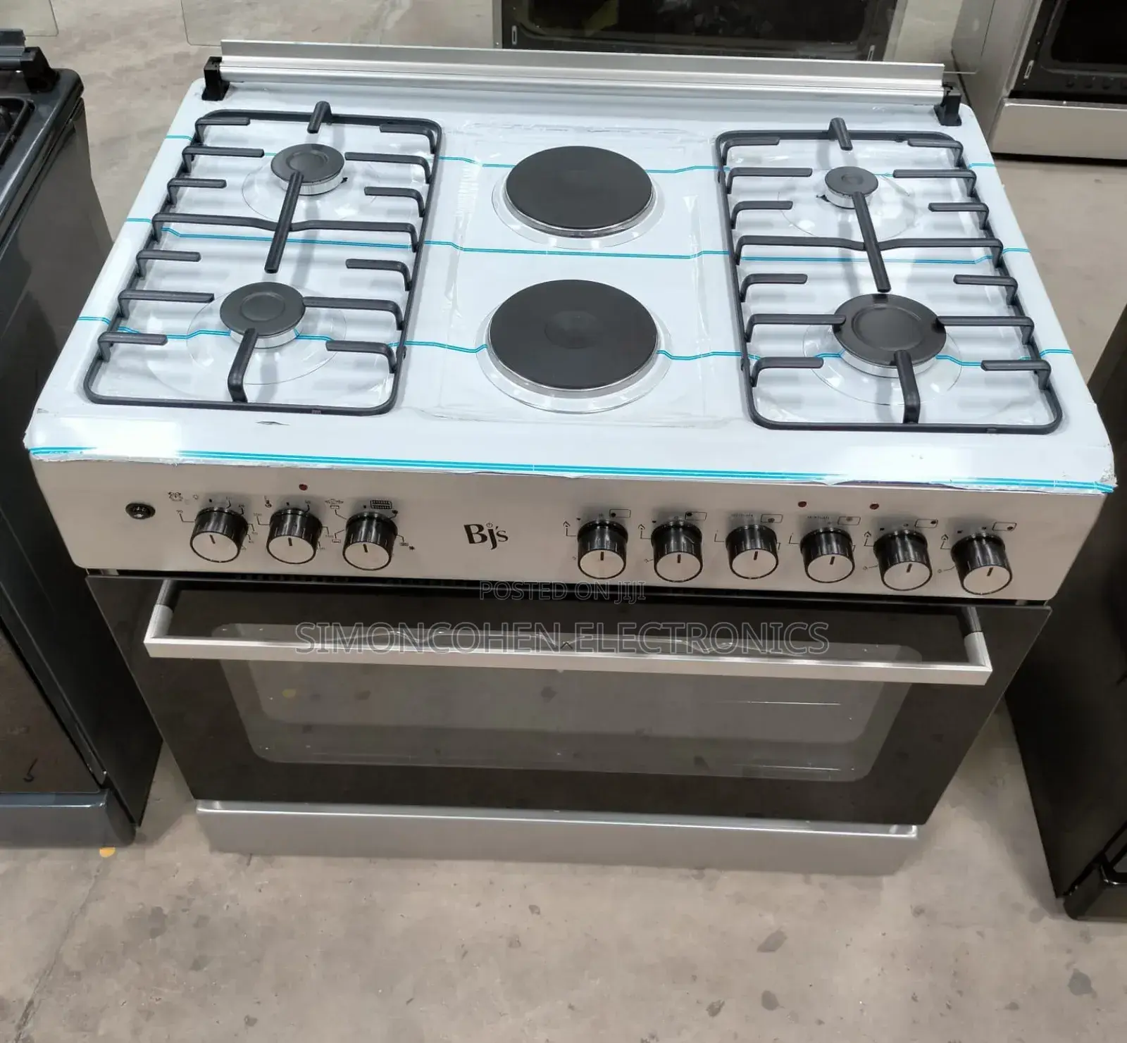 BJS 60x90 4g+2e Hot Plate Gas Cooker, W/ Turbo Fan