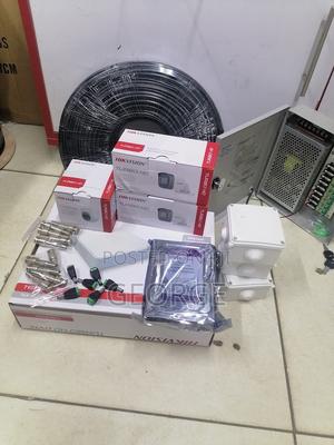 4 CCTV Camera Hikvision Camera 4 Set Cameras 1080p - thumbnail 2