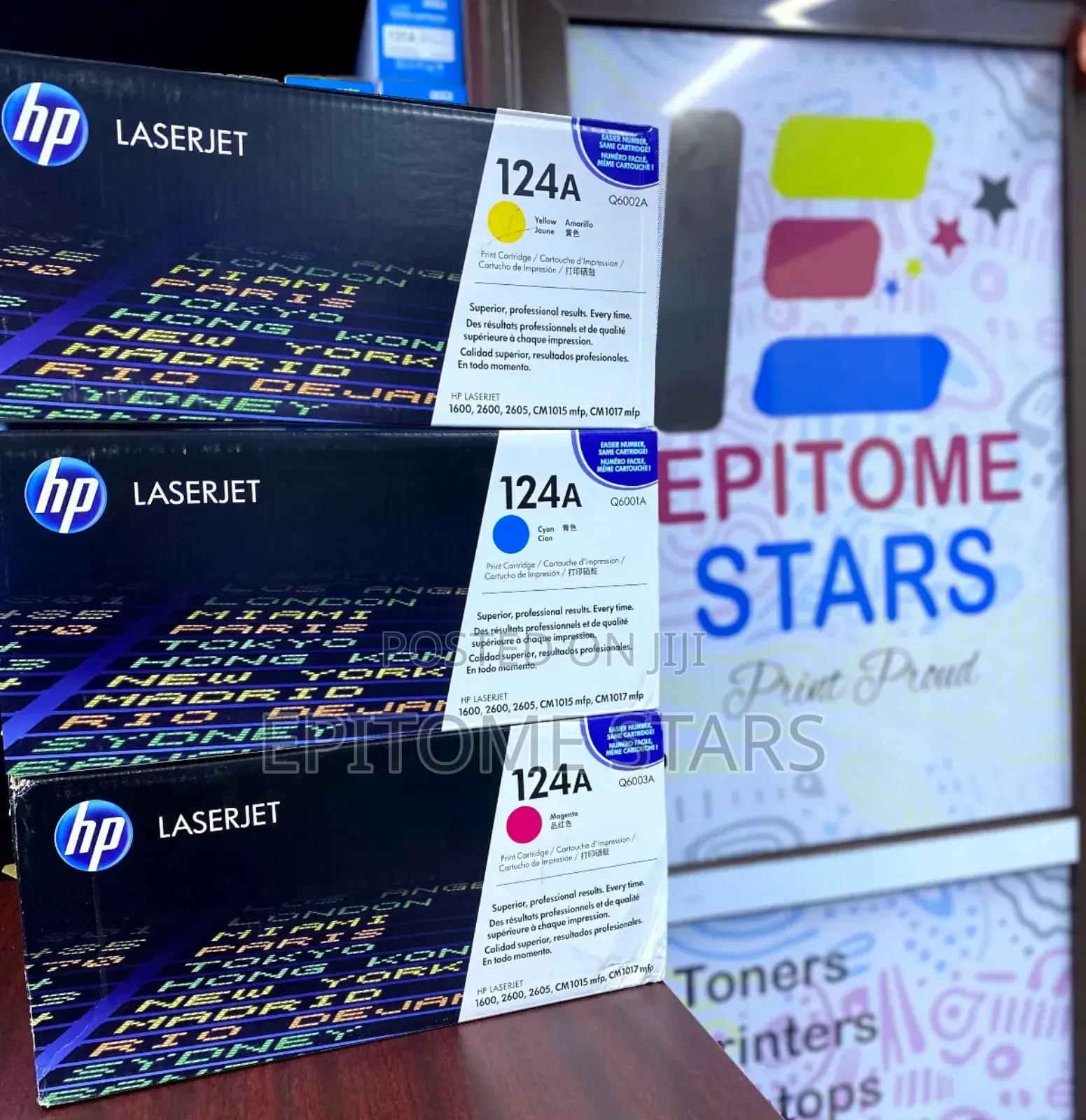Magnificent Hp 124a Original Laserjet Toner Cartridges