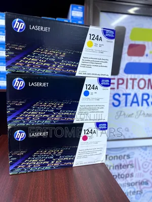 Marvelous Hp 124a Original Laserjet Toner Cartridges