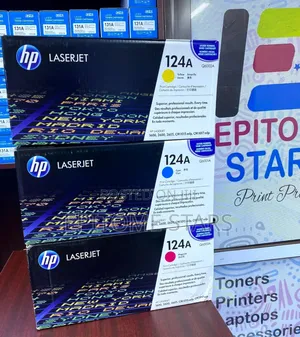 Superlative Hp 124a Original Laserjet Toner Cartridges