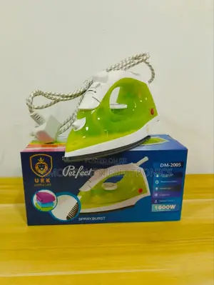 Urk Steam Iron Box With Non-Stick Soleplate