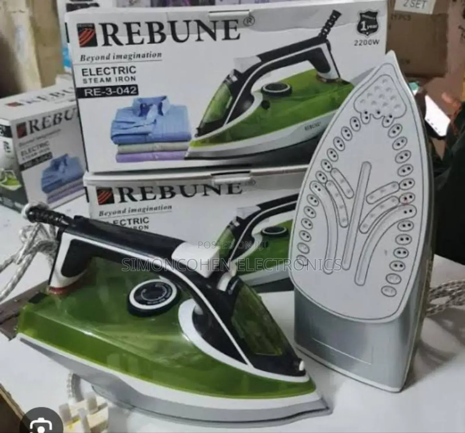 Electric Rebune Steam Iron Box