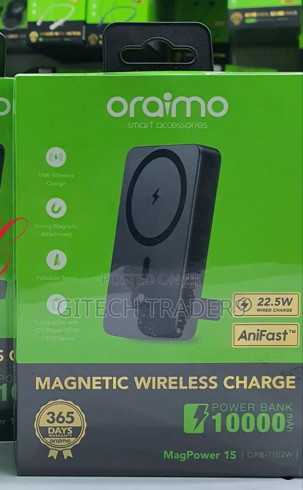 Oraimo Magpower 15 Opb-7102w 10000mah - thumbnail 2