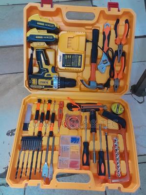 New Dewalt Cordless Drill 2 Batteries and Charger - main view