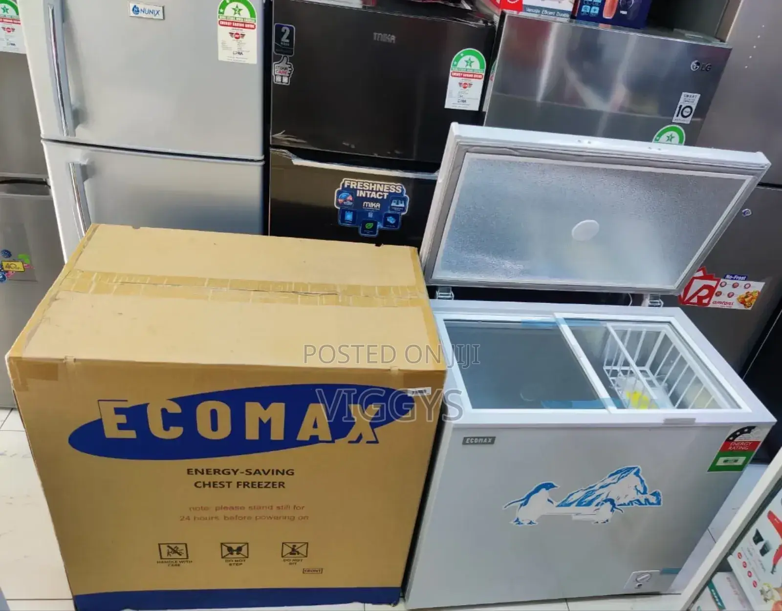 *Ecomax Freezer 169litres Deep Freezer