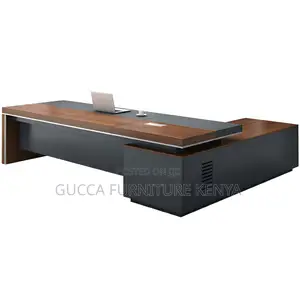 Office Tables:180cm L-Shape Pedestal Computer Office Desk