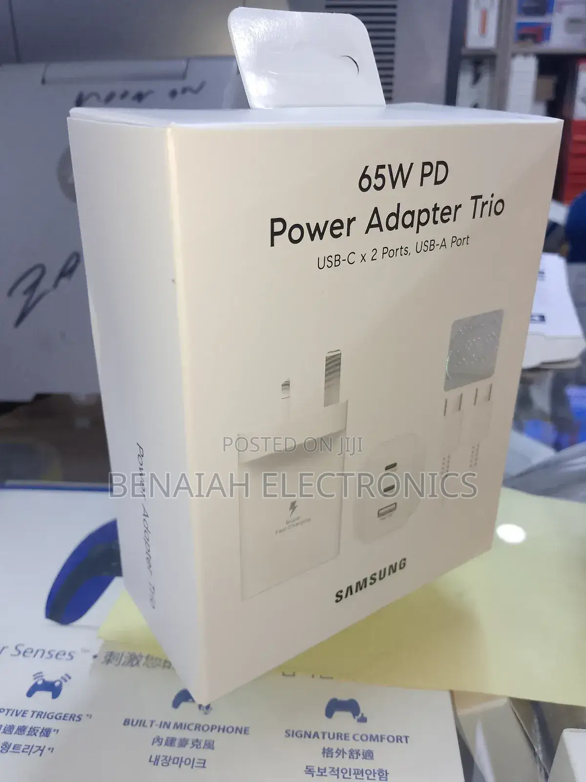 65 Watts Super Charger.65 W Pd.Power Adapter Trio