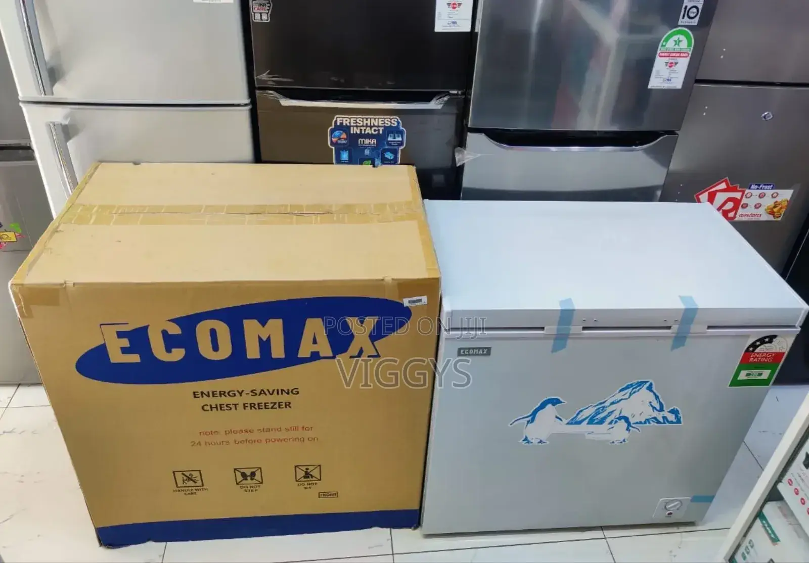 Ecomax 169 Litres Deep Chest Freezer Available