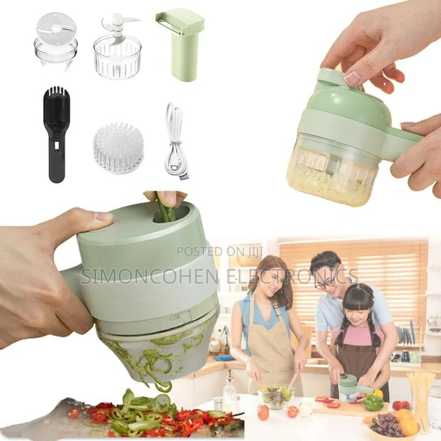 4 in 1 Gatling Electric Vegetable Chopper