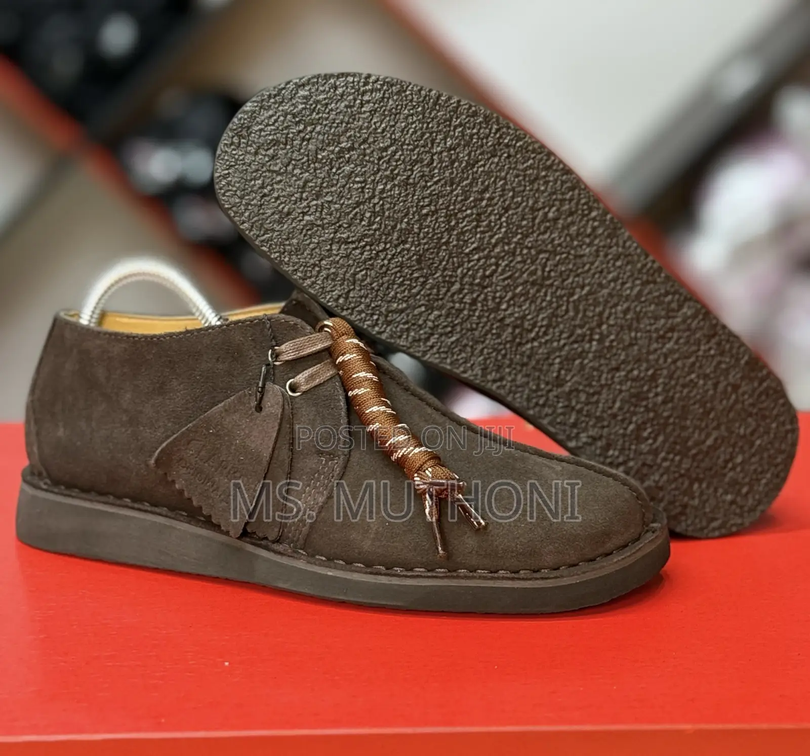 Clarks Suede / Bank Robber Size 40-45