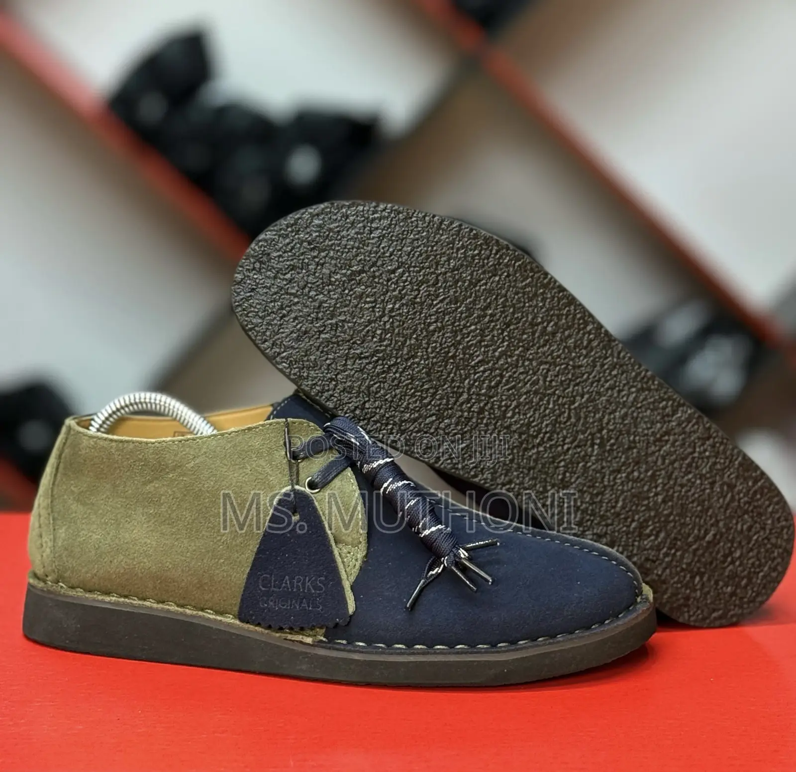 Clarks Suede / Bank Robber Size 40-45