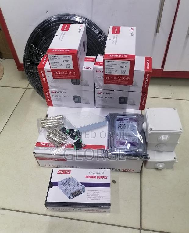 6~ Channel Userfriendly Hikvision CCTV Camera Complete Kit - main view