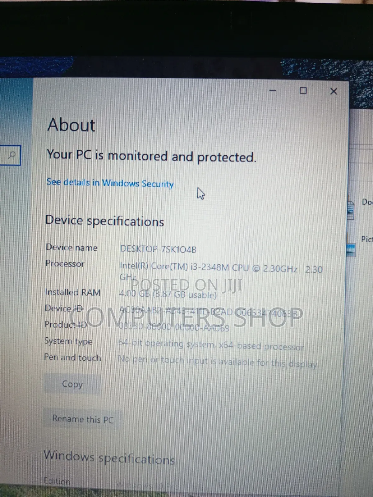 Laptop Dell Vostro 2520 8GB Intel Core I3 HDD 320GB