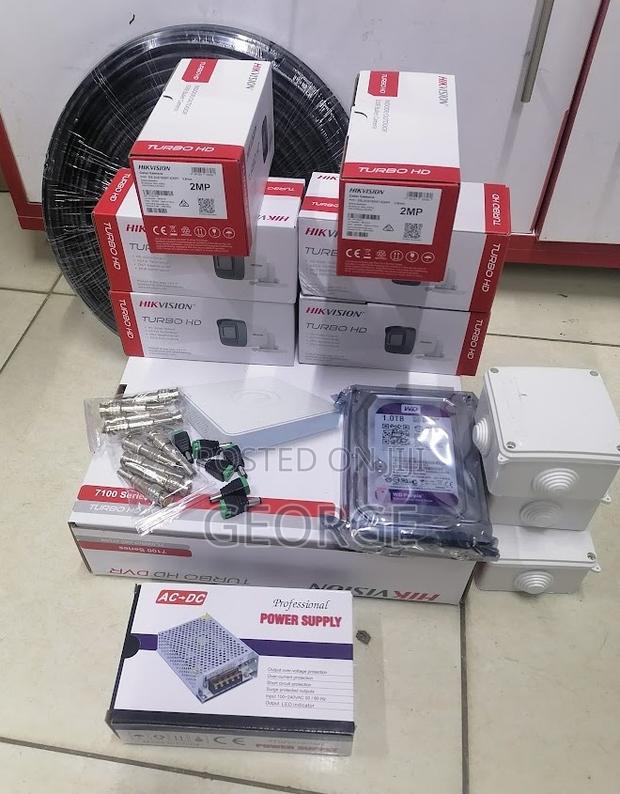Advanced Hikvision 6 Channel CCTV Camera Complete Kit