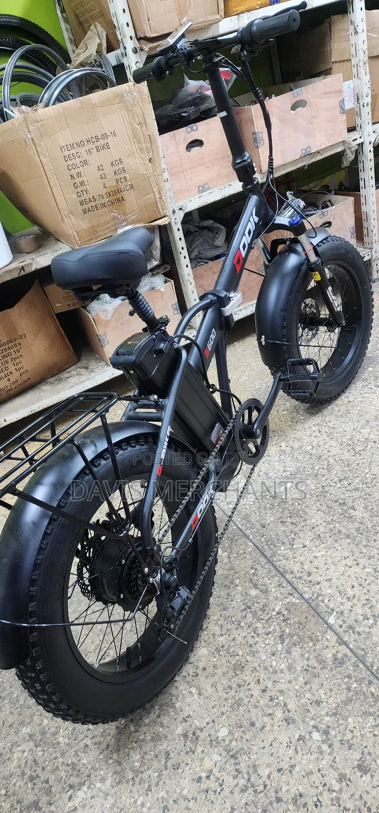 Sports Bike Good for Cargo Transport With Power Battery