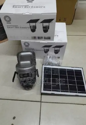V380 4g Dual Lens PTZ Solar Camera
