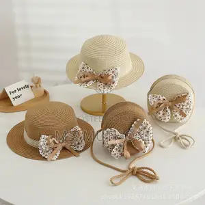 Kids Summer Matching Hat Bag Set