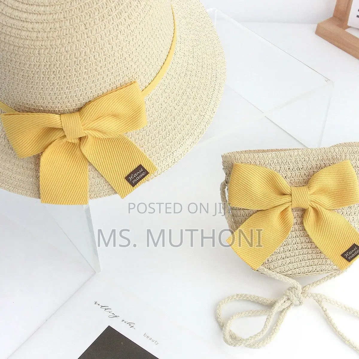 Kids Summer Set ( Hat Sling Bag )
