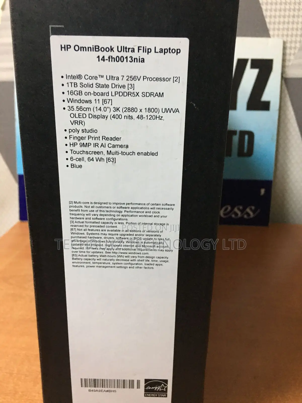 New Laptop HP 16GB Intel Core Ultra 7 SSD 1T