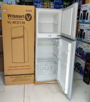 *Lvolsmart 138 Litres Double Door Fridge at Refrigerator.