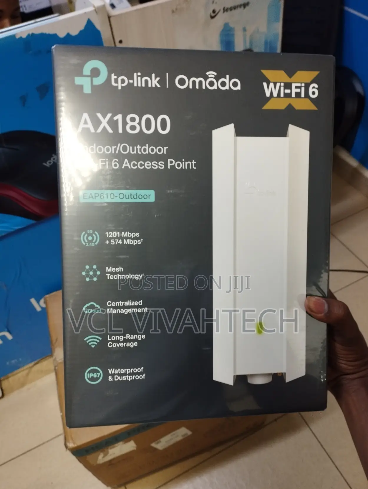 Tp-Link Eap610- Ax1800 Indoor Dual-Band Wi-Fi 6 Access Point